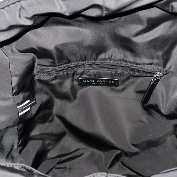 Marc Jacobs Nylon Backpack - Black with Silver Hardware - Picture 8 of 13